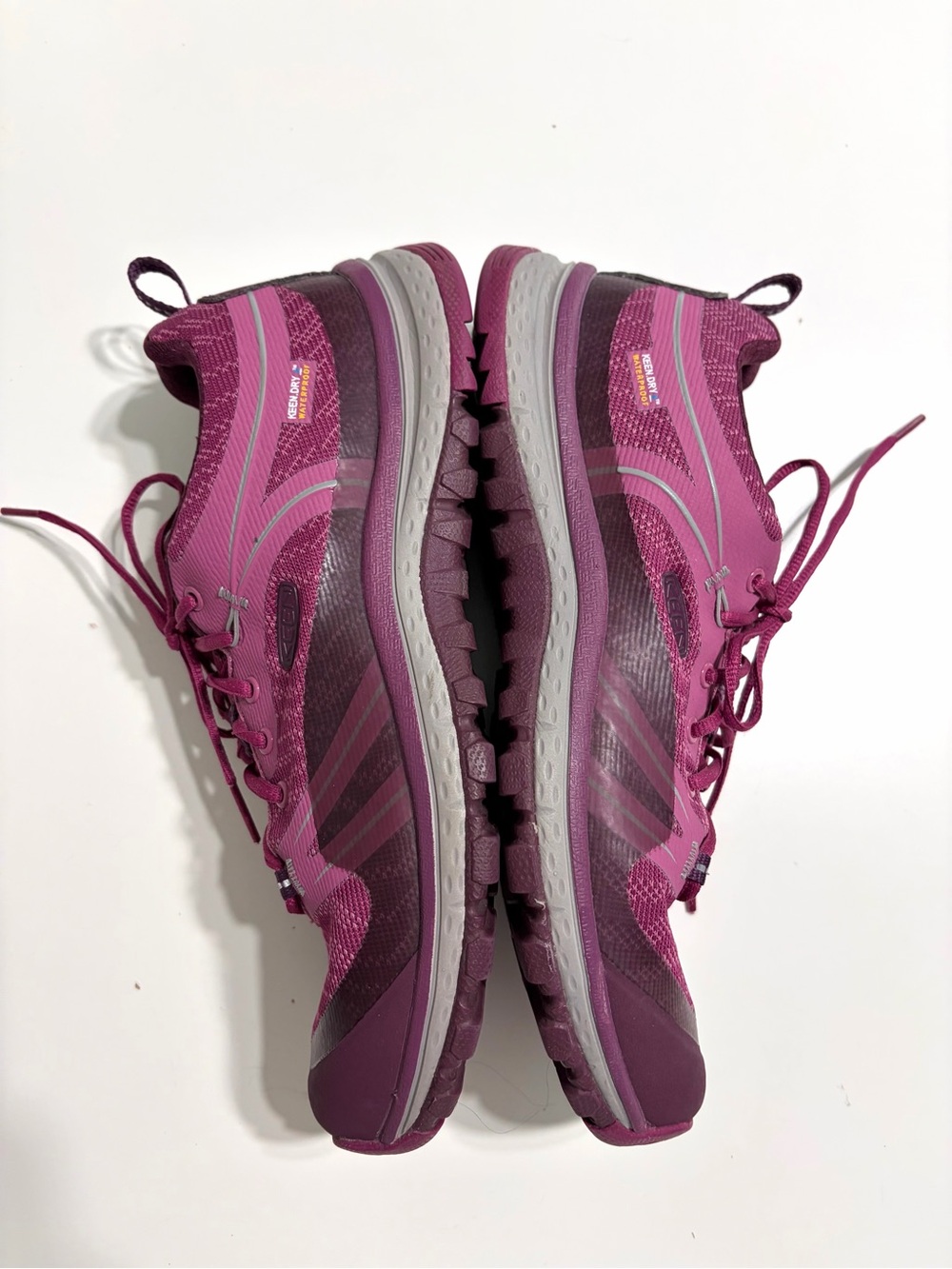 Keen Women's Terradora Waterproof hiking boots in Purple Non-marking outsole 8.5 - Picture 4 of 11